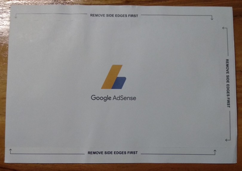 surat PIN Google Adsense